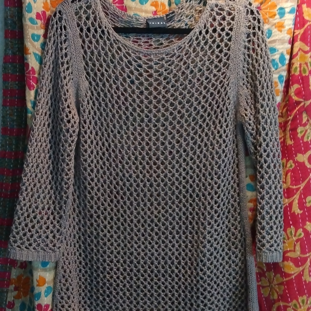 Crocheted tunic